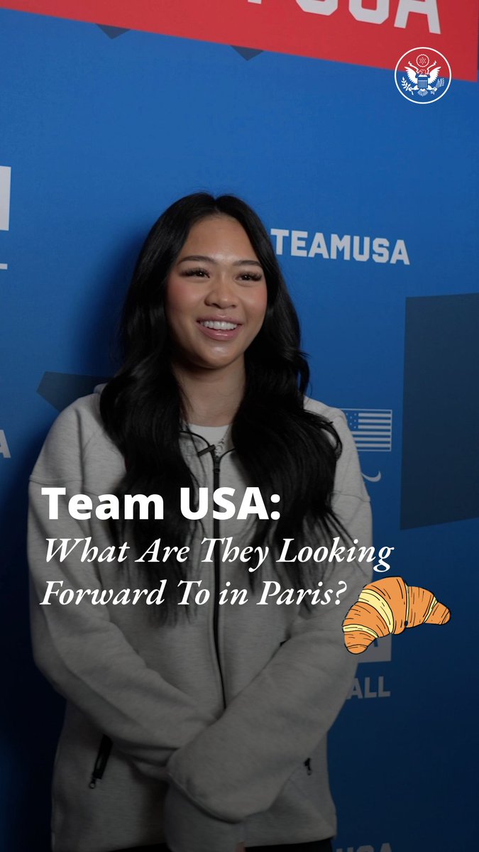 The Olympic Games are here! We asked a few of our #TeamUSA athletes what they are looking forward to most outside of competing in their sports. It was croissants for the win.