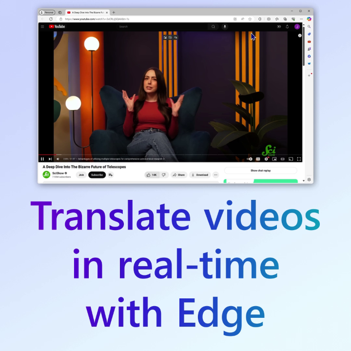 The web just got way more accessible. Try Video Translator