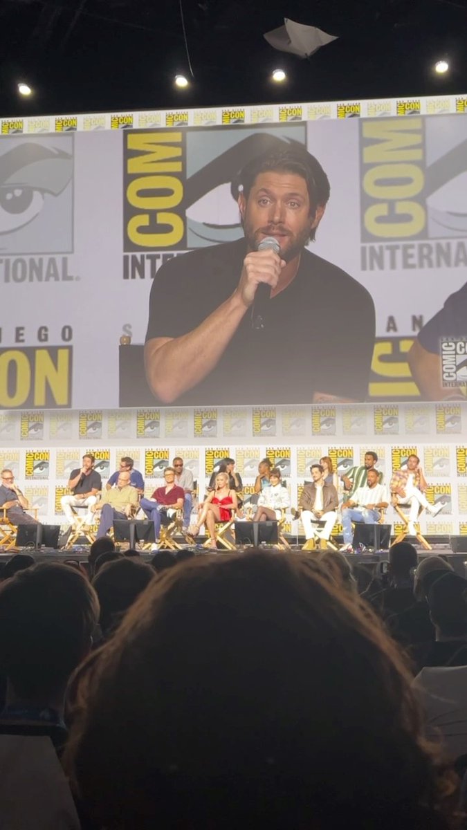 Jensen Ackles announces a new prequel #TheBoys series called #VoughtRising. He will reprise his role as Soldier Boy and the show will centered around the origins of Vought.