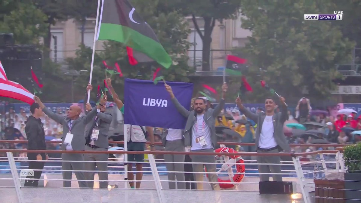 لحظة دخول بعثة ليبيا في الأولمبياد ♥️🇱🇾