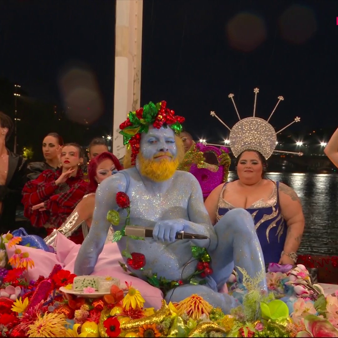 🇫🇷 La prestation de Philippe Katerine pour l’ouverture des JO. #ceremoniedouverture