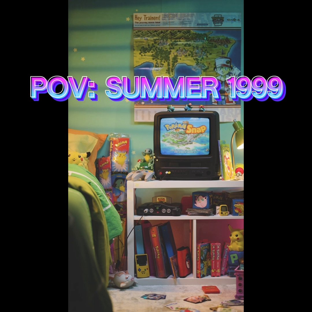 POV: Pokémon Snap was just released in the US back in the summer of 1999 📸