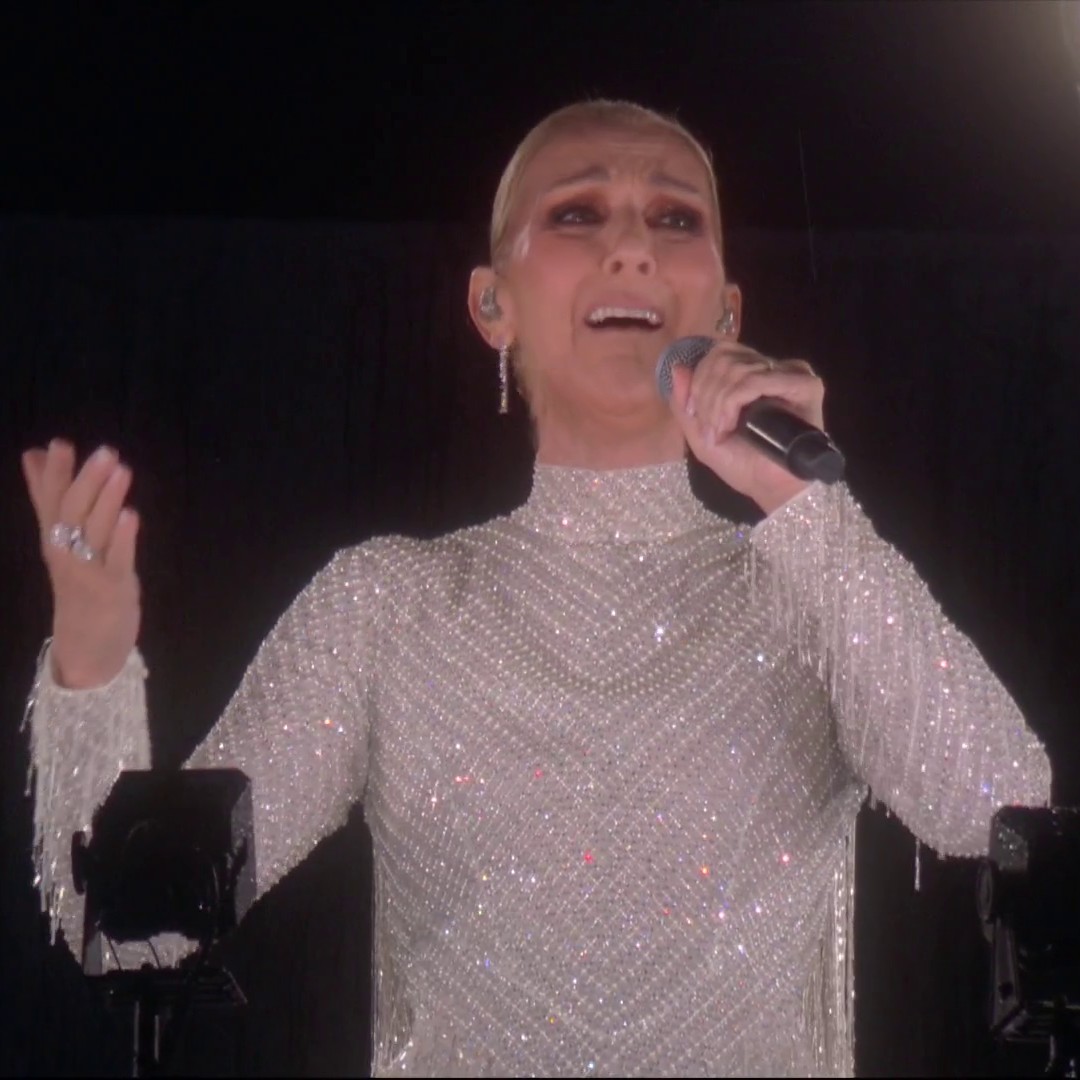 👑 La cerise sur le délicieux gâteau de cette #ceremoniedouverture ? Céline Dion interprète Hymne à l'amour d'Edith Piaf depuis la tour Eiffel ! L'intégralité des Jeux Olympiques de #Paris2024, c'est seulement sur Eurosport