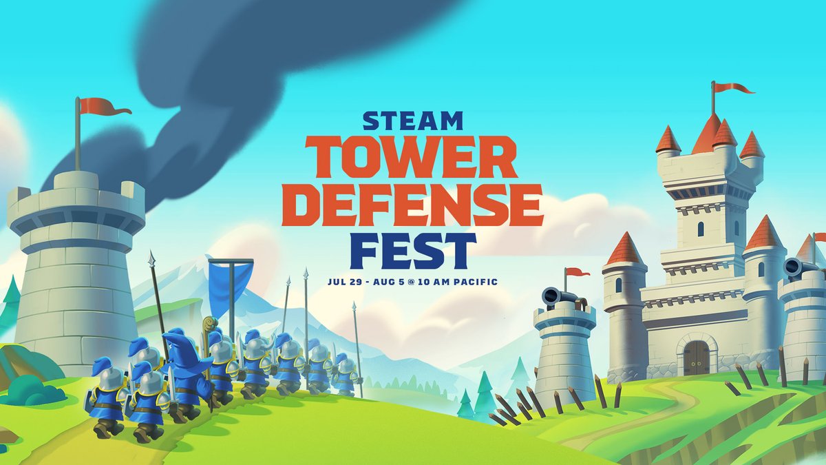 Tower Defense Fest starts on Monday, July 29th! Whether you're looking for something classic or something that incorporates elements of other genres, we'll be celebrating TD games of all types with discounts, demos, and more.