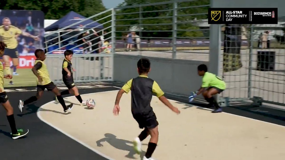 Soccer is better when it's accessible for everyone. ❤️ A look back at #MLSAllStar Community Day pres. by BODYARMOR, where we celebrated the launch of a new soccer curriculum in Columbus schools alongside The Crew. // MLSWORKS