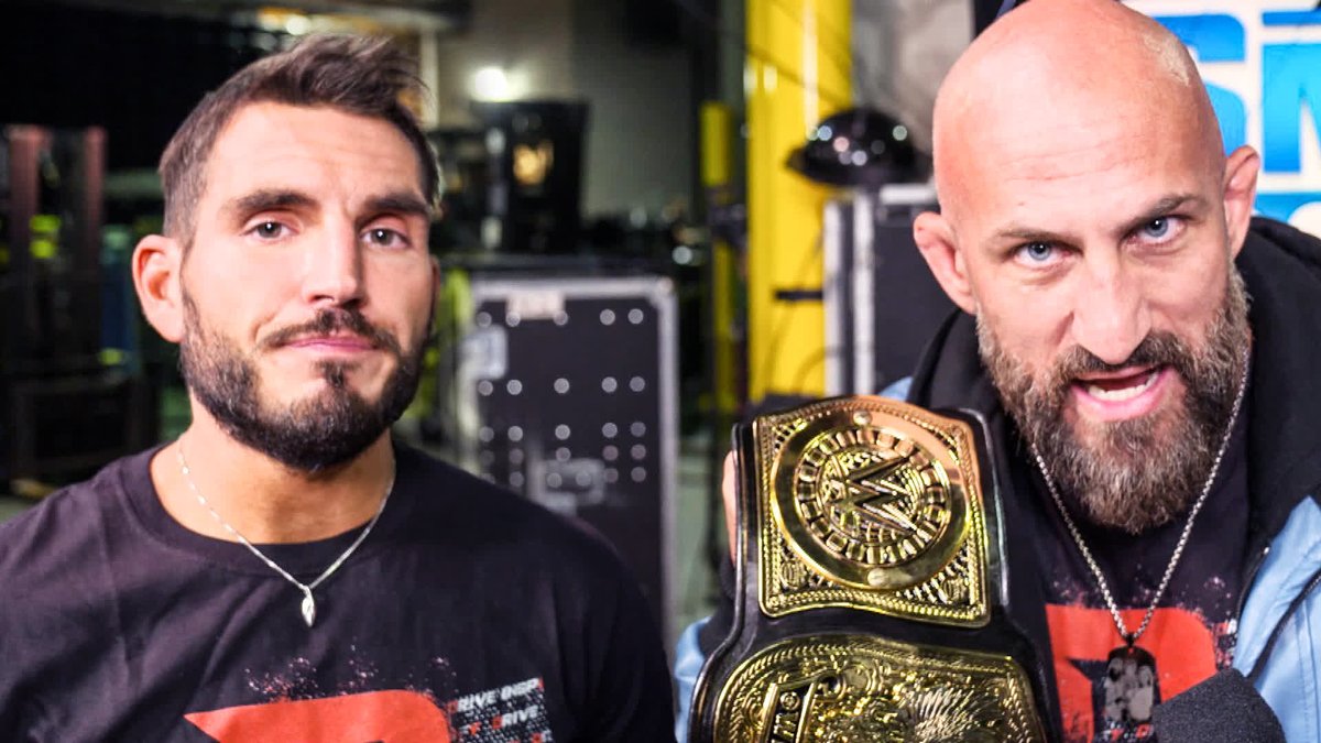 EXCLUSIVE: After Jacob Futu and Tama Tonga emerge victorious in a Gauntlet Match to become the new No. 1 Contenders to the WWE Tag Team Championship, #DIY claim that they are the best tag team in this business! #SmackDown