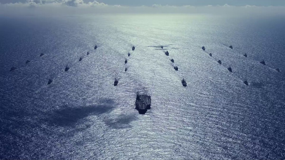 RIMPAC on full display during group sail. 😮‍💨😏 #AlliesAndPartners #RIMPAC #RIMPAC2024 #PartnersIntegratedAndPrepared