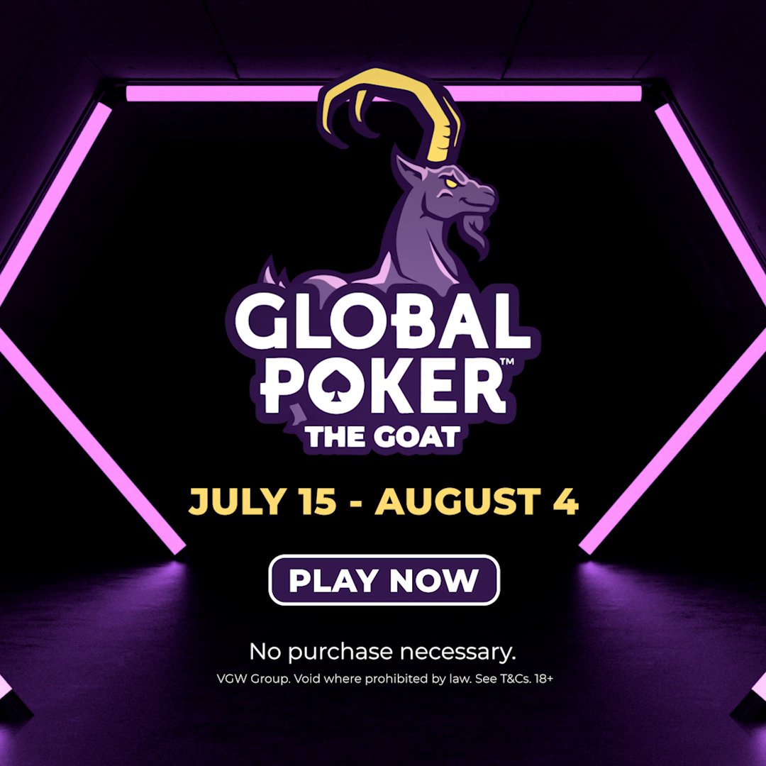 3️⃣ followers will PLAY FOR FREE in tomorrow's GC33M & SC125K 20-H #GPCGOAT tournies! Just LIKE & RETWEET, then comment your #GLOBALPOKER username.🐐🏆 We'll draw 3️⃣ more winners if this gets 6️⃣6️⃣ RTs by 12:01 AM ET tom, 7/28. NO PURCHASE NECESSARY.