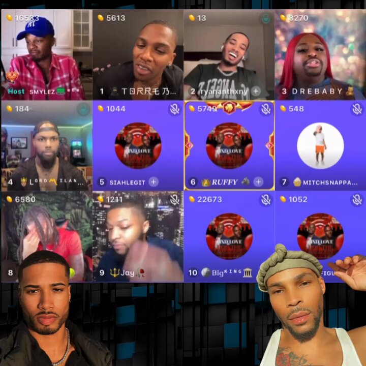 Things get heated between #Drebaby & a newcomer #RyanAnthony who was attending the #Bigolive app for the 1st time as a contestant for a dating show. He reveals that he has briefly talked to & slept w/ host #Prince . Shortly after #Drebaby wakes it up that he also has a #RentMen add!!! . Take a look! 🤯😧🤯 #Bigorecap #Bigolive #Bigousa #Bigo