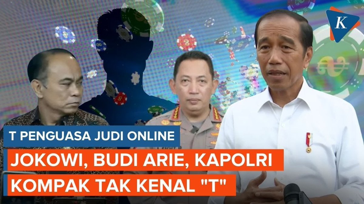 Usai "T" Disebut Bikin Kaget Jokowi-Kapolri, Kini Ramai-ramai Tak Mengenali ~N #InisialT #judiOnline