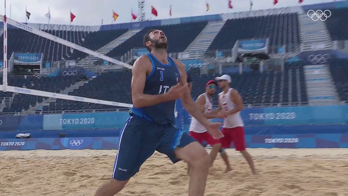 The sand is set, and the #Paris2024 stage is ready! The first beach volleyball match kicks off today, Who's ready for more legendary moments?? 🤩🏐 #Olympics #Paris2024 ItaliaTeam Volleyball World