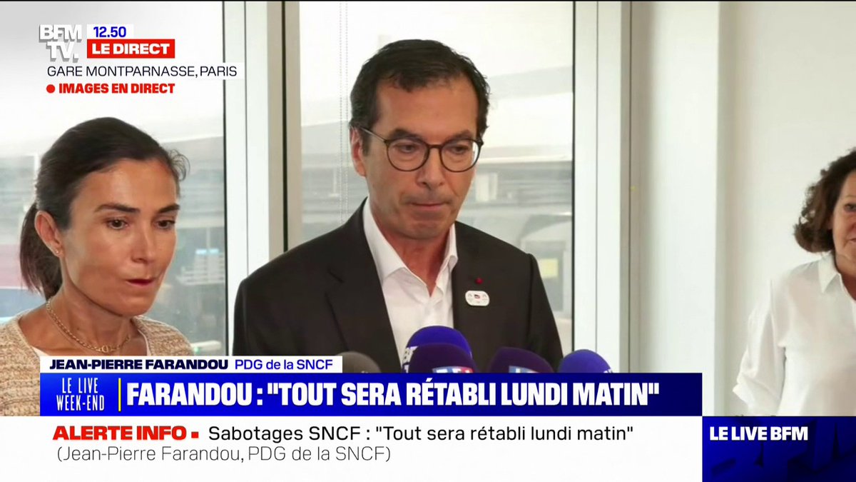 Jean-Pierre Farandou: "La SNCF a montré ce qu'elle était: une grande entreprise publique qui sait se mobiliser quand elle est attaquée"