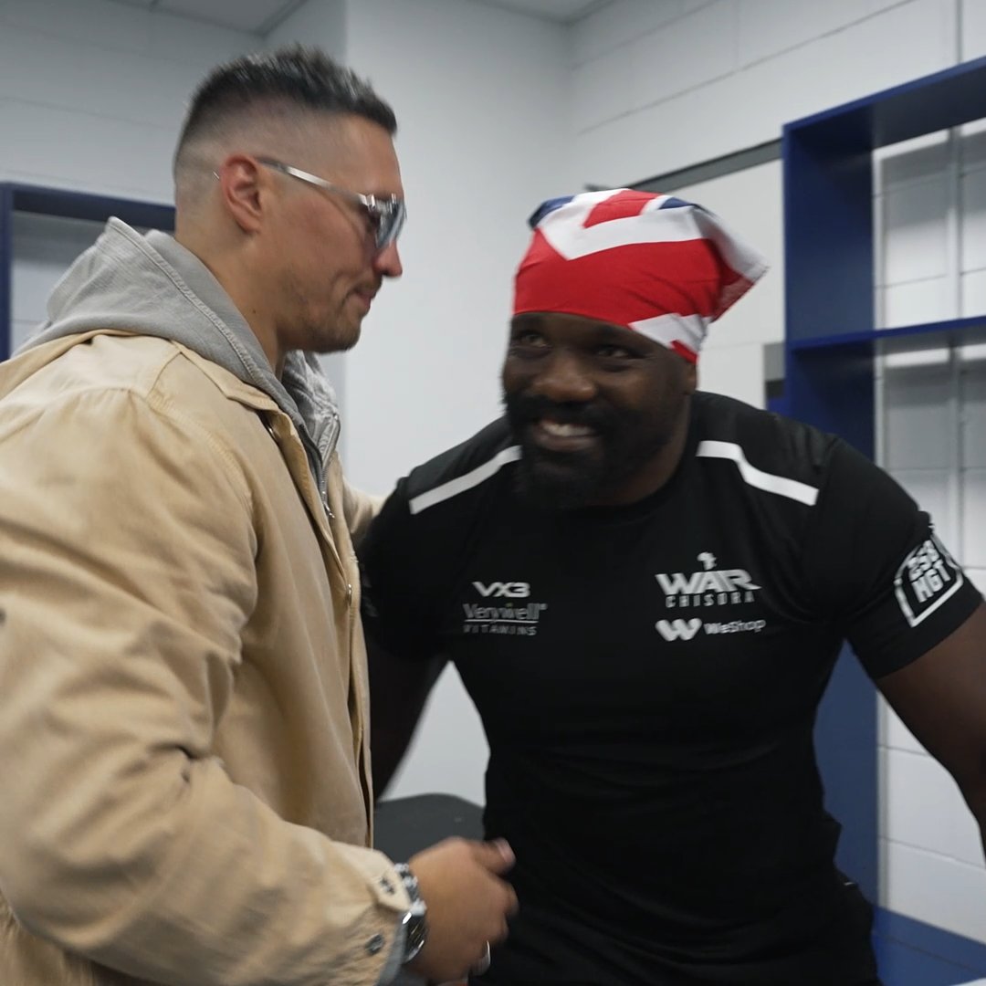 Thankyou for the support Oleksandr Usyk. I'm very feel 🔥🤝 #JoyceChisora