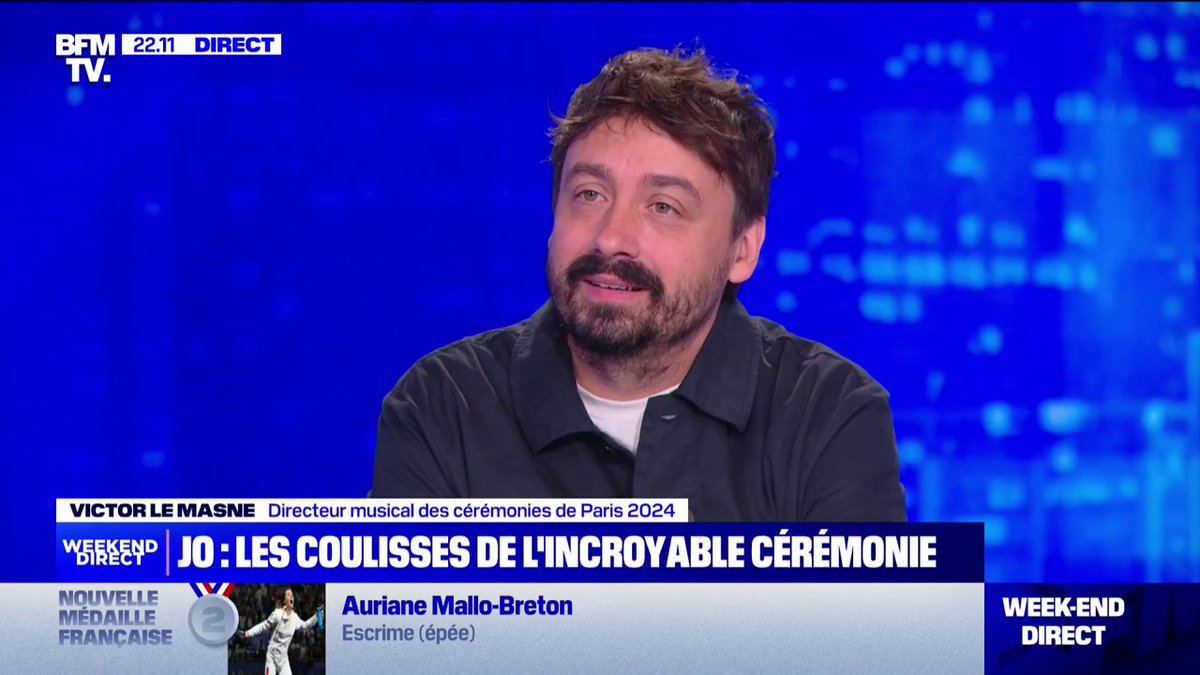 💬 Céline Dion avait répété "sur la tour Eiffel, la veille à 3h du matin" ➡ Les confidences de Victor Le Masne, directeur musical des cérémonies des JO de Paris 2024