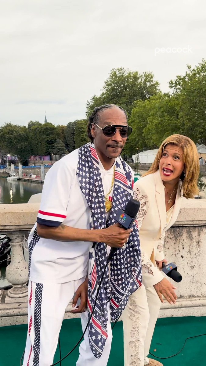 No one's having more fun in Paris than D. O. double G. #ParisOlympics