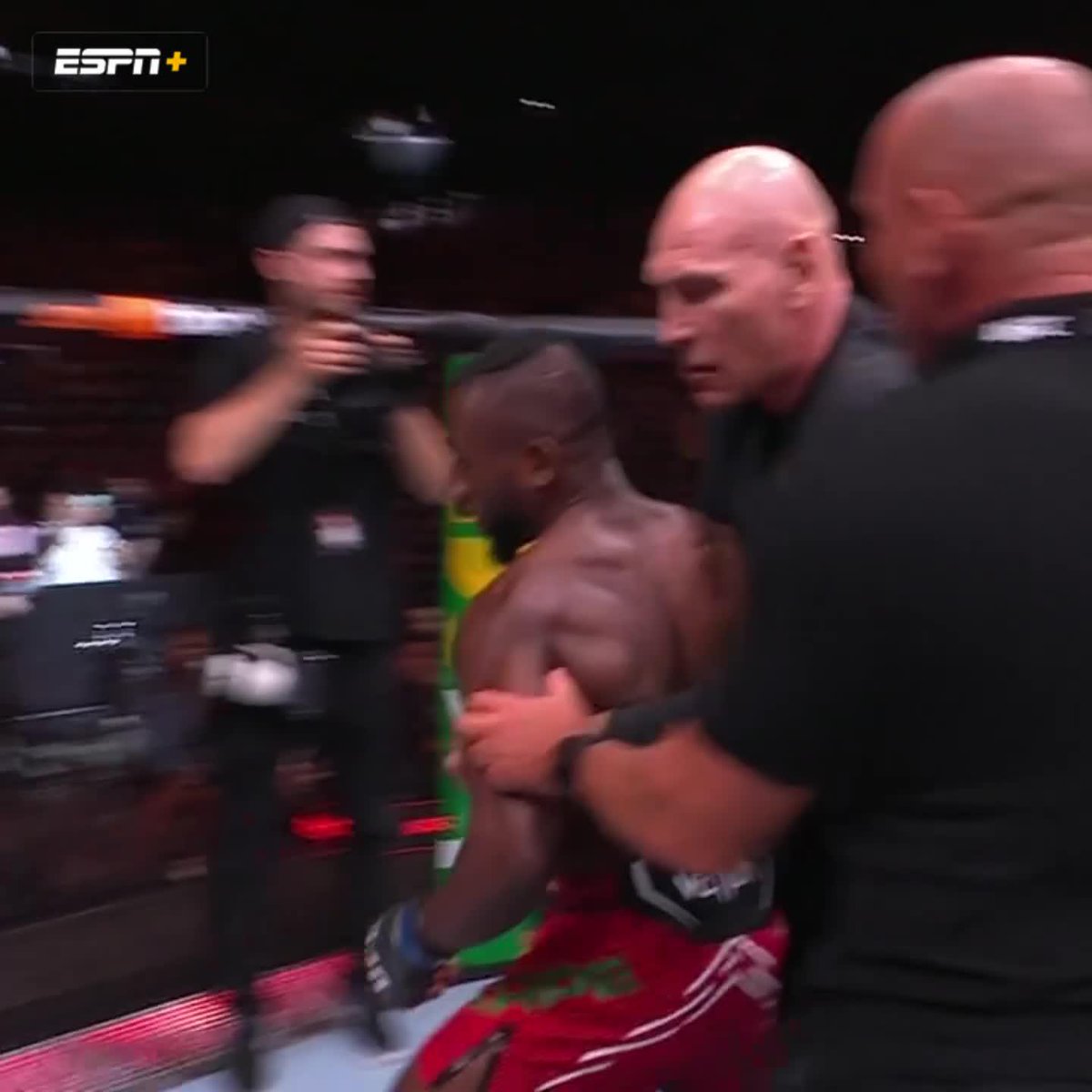 More action here than in the first round. Bizarre.