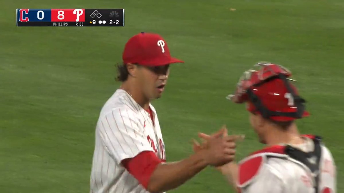 Tyler Phillips just threw a complete game shutout for the team he grew up rooting for. Baseball is the best.