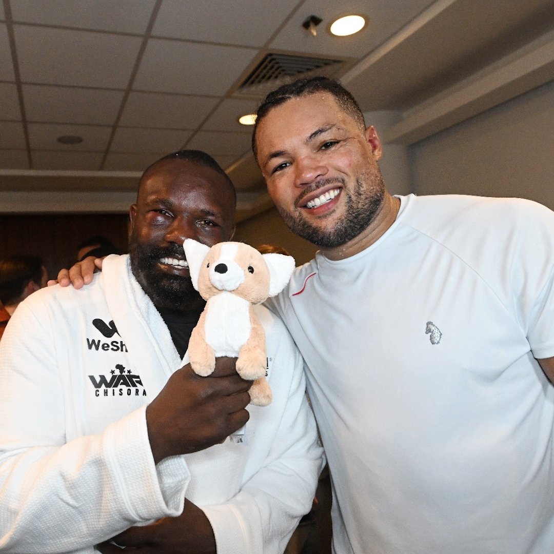 Huge respect to Joe Joyce and his team, he hits hard and kept on coming. He gave me an unbelievable fight. A special event for my last one at The O2 Arena. Grateful to Frank Warren for putting it on. God bless 🙏🏾 #warchisora