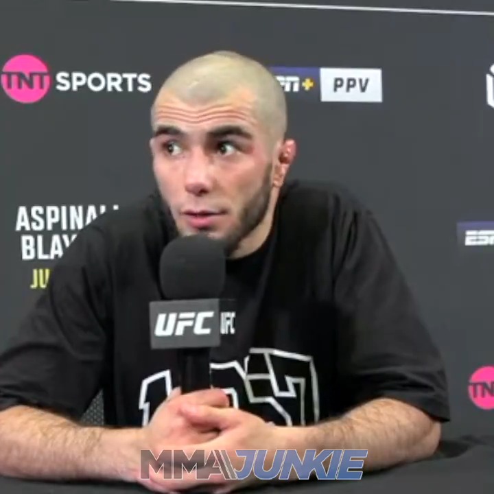 "I told him, 'Let's come take picture.' And once he did, I dropped him. I had to do it. I'm not Alex Perez. I'm not some other guys where you can come bully me." Muhammad Mokaev explains why he punched Manel Kape in the #UFC304 fighter hotel.