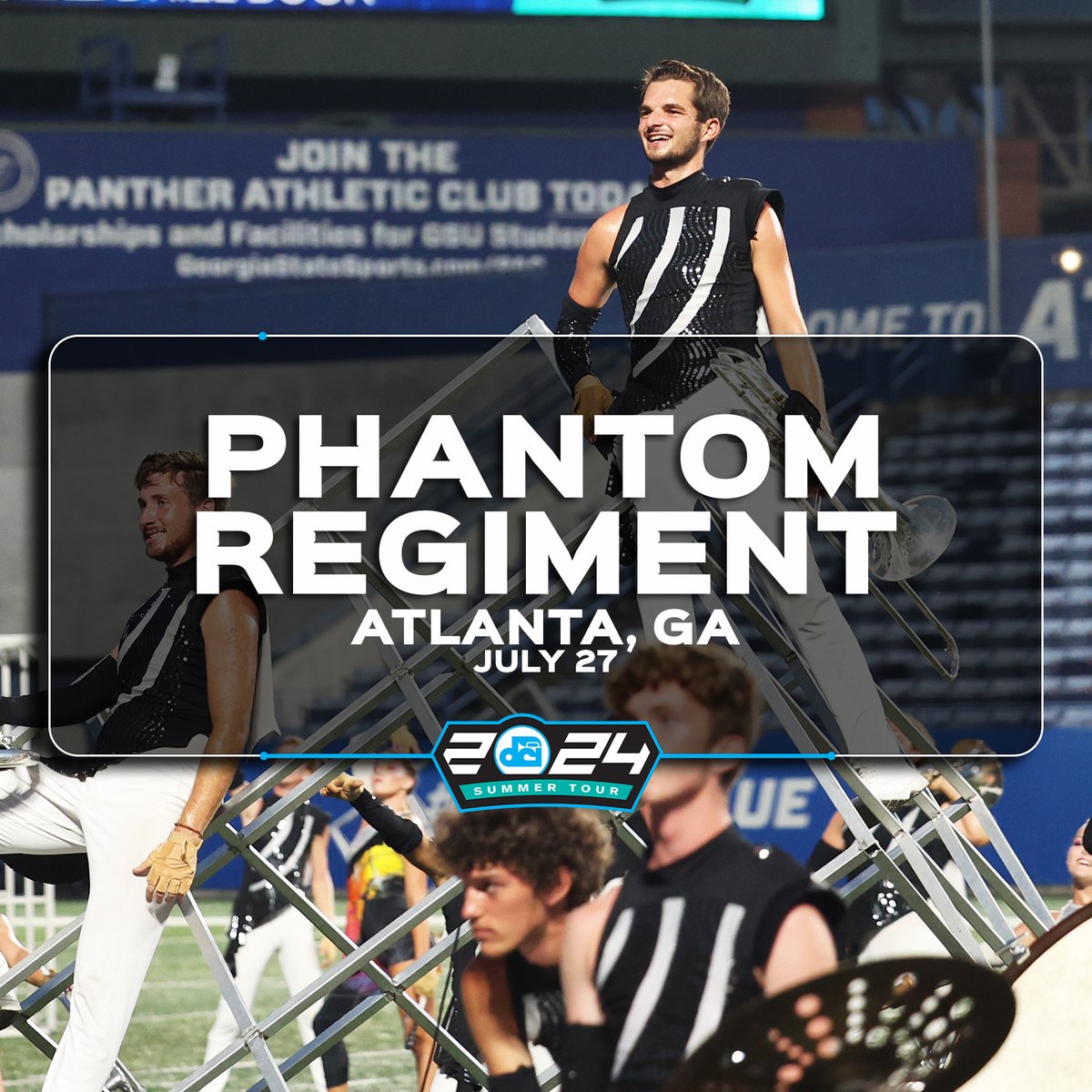 One heck of a closer. 🤩 📺 Watch the DCI Southeastern Championship pres. by Ultimate Drill Book LIVE ➡️ #DCI2024 | Phantom Regiment