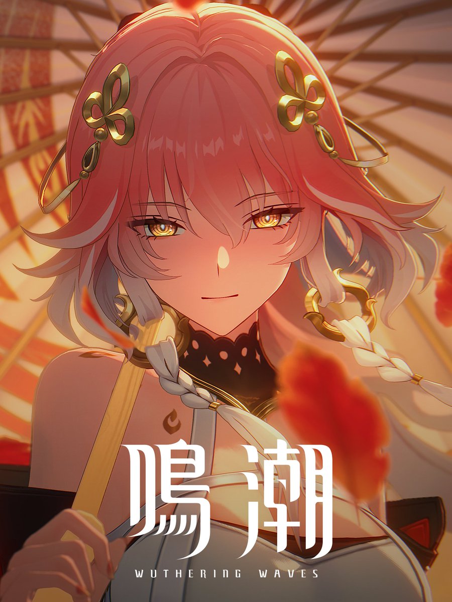 共鳴者の瞬間 | 長離 舞い散る紅葉は絵のごとく……こんな美景、あなたにも見てほしい。 #鳴潮 #チョウリ