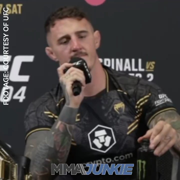 Tom Aspinall proposes a one-night heavyweight tournament at #UFC309 on Nov. 9 in NYC. ⁃ Aspinall vs. Alex Pereira ⁃ Jon Jones vs. Stipe Miocic Winners face off. Two fights in one night. 😳