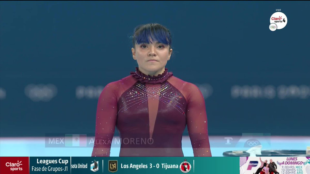¡Dos grandes saltos de Alexa 👏! Aquí la actuación de Alexa Moreno 🇲🇽 en el All Around 🤸♀️ en el aparato de Salto
