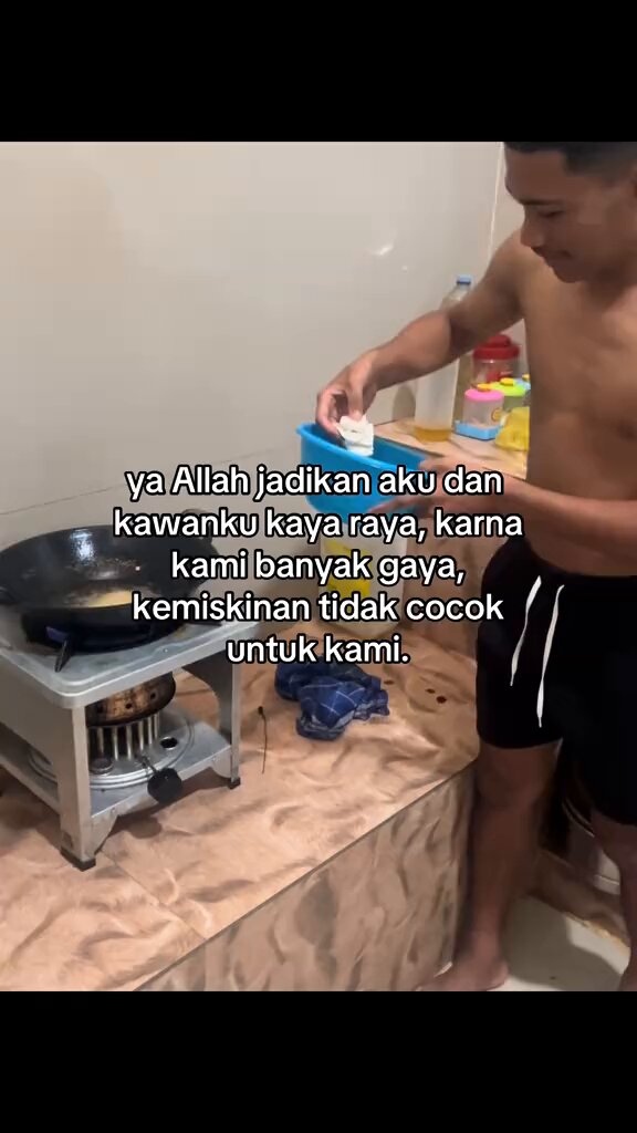 ya Allah jadikanlah aku dan kawanku kaya raya