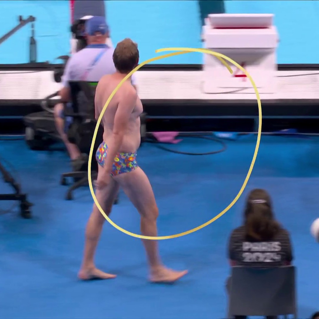 Who do you call when a swim cap falls in the pool? "BOB THE CAP CATCHER." 😂 #ParisOlympics