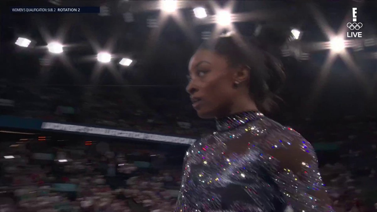 WOW. 😲 There are no words for Simone Biles. #ParisOlympics 📺: NBC, E! and Peacock