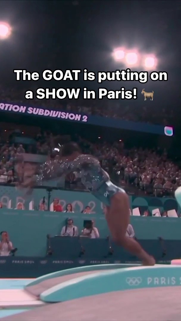 Vaults like these are what make Simone Biles Simone Biles. ️‍🔥 #ParisOlympics 📺: NBC, E! and Peacock