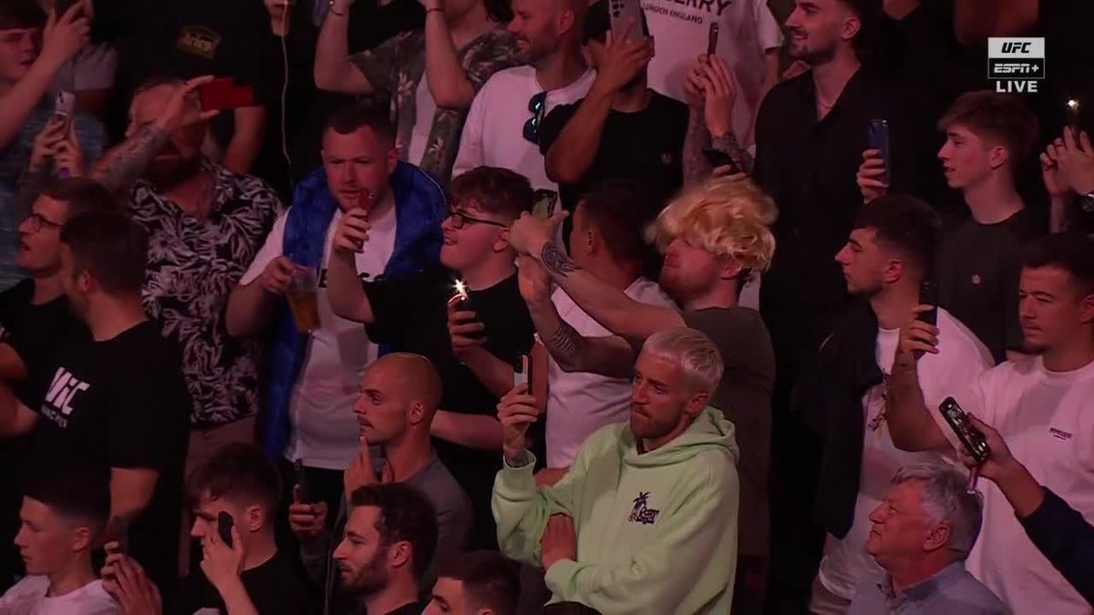 Paddy’s walkout is top _____ in the UFC