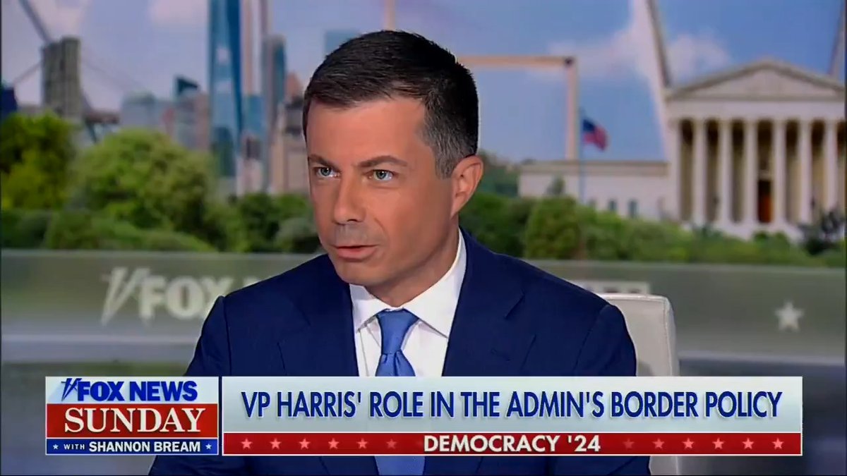 Pete Buttigieg is so good at this. I love how he goes on Fox News and pushes the very facts that Fox News doesn’t want their viewers to know.
