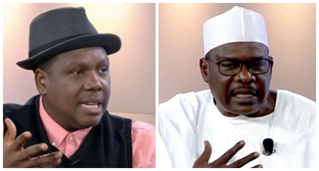 Engrossed from start to finish in this interview of Ali Ndume dismissing Daniel Bwala as a nobody.