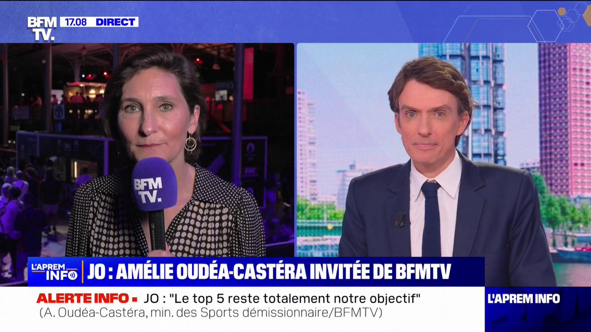 On va garder cette vidéo d’Amélie Oudéa-Castera qui nous dit que lac Seine sera parfaitement baignable pour que les triathlètes nagent dedans. Ça peut resservir…