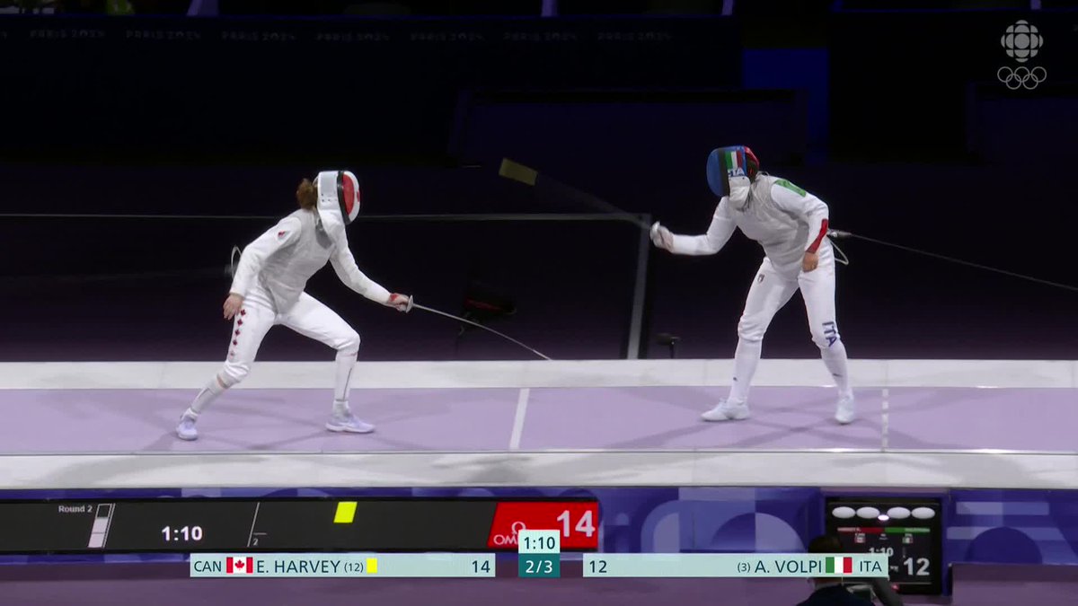 History. Made. 🥉 Eleanor Harvey secures Canada's first-ever fencing medal at the Olympics, claiming bronze in the women's individual foil event 🇨🇦 #TeamCanada | #Paris2024 | Radio-Canada Sports