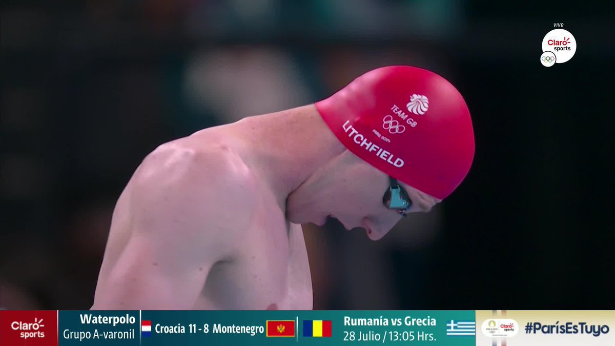 🇫🇷 | PARÍS 2024: Léon Marchand conquistó el oro en la prueba Combinados 400 metros de natación, e hizo pedazos la marca impuesta por Michael Phelps en Beijing 2008.
