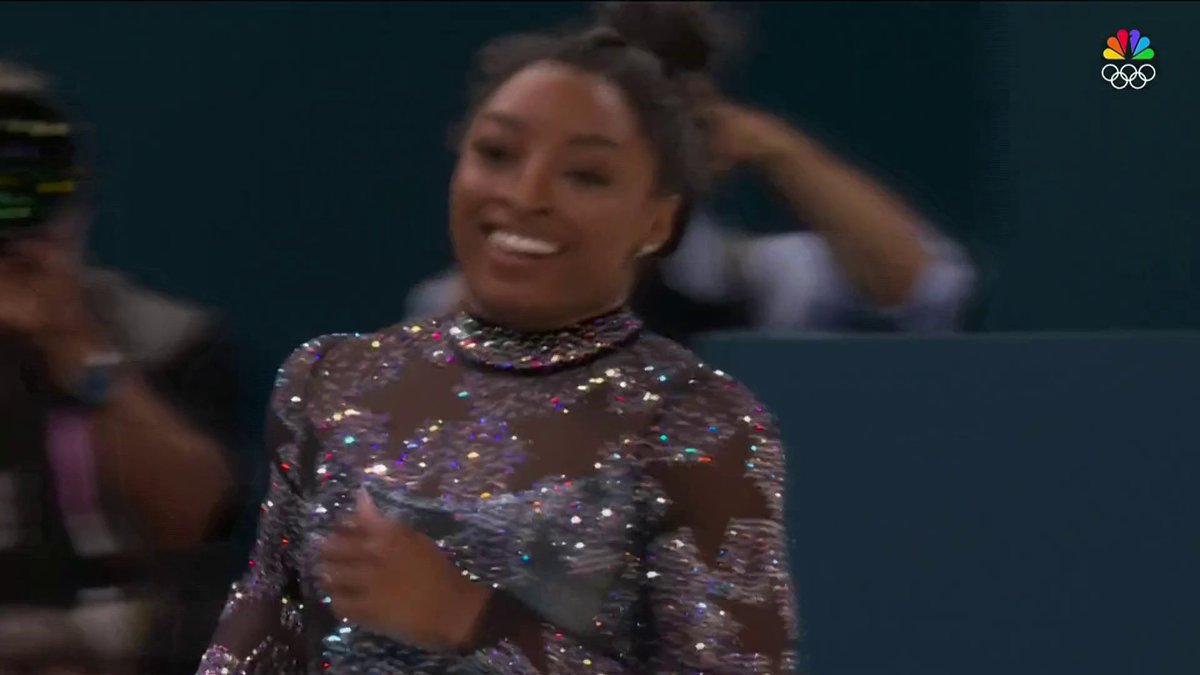 SIMONE. BILES. BEAM. 📺 #ParisOlympics on NBC and Peacock