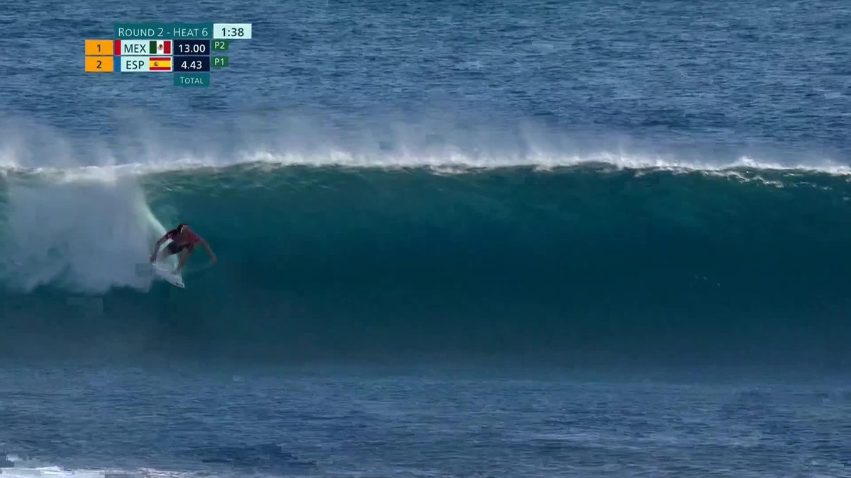 ¡ÚLTIMA OLA! ¡ESTO ESTÁ LIQUIDADO!😍 Alan Cleland está en los 8vos de final tras una perfecta actuación en esta ronda del #Surfing #Paris2024 EN VIVO: