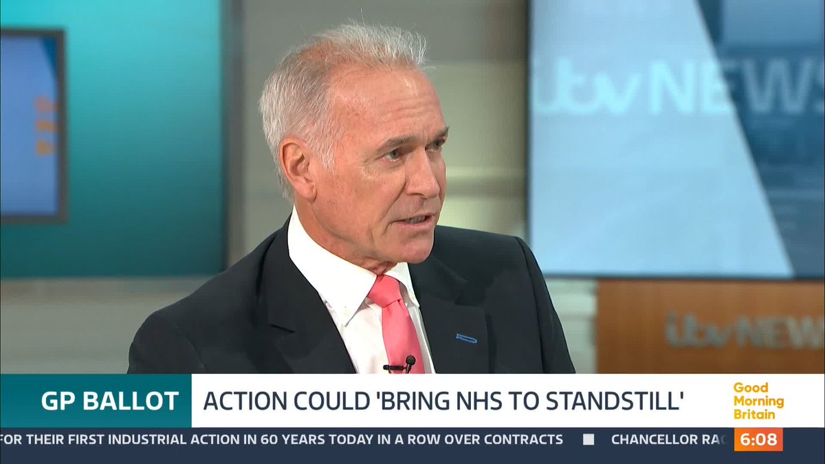 GPs are going to take a vote today over whether to take industrial action. Doctors are warning that the NHS could be brought to a standstill if it goes ahead and it could see family doctors limiting the amounts of patients they see a day to just 25, whilst the average is 37.