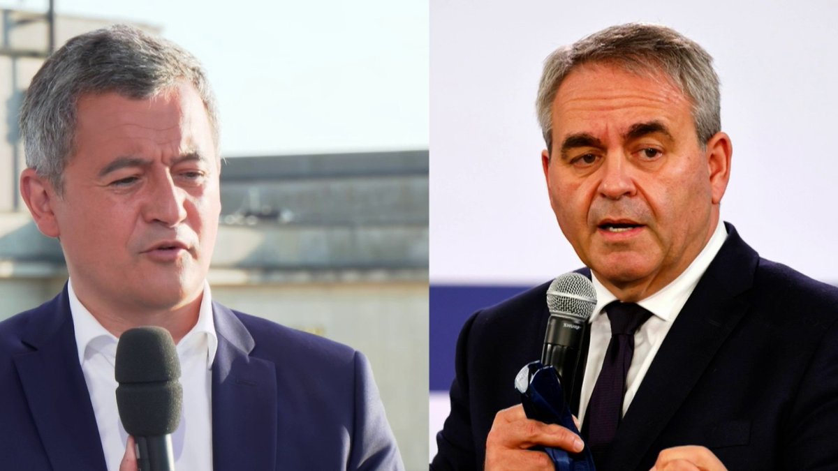 🔴🗣️ Xavier Bertrand Premier ministre ? "C'est un homme politique avec une très grand compétence et peut servir grandement la France" déclare Gérald Darmanin. #Les4V Gérald DARMANIN