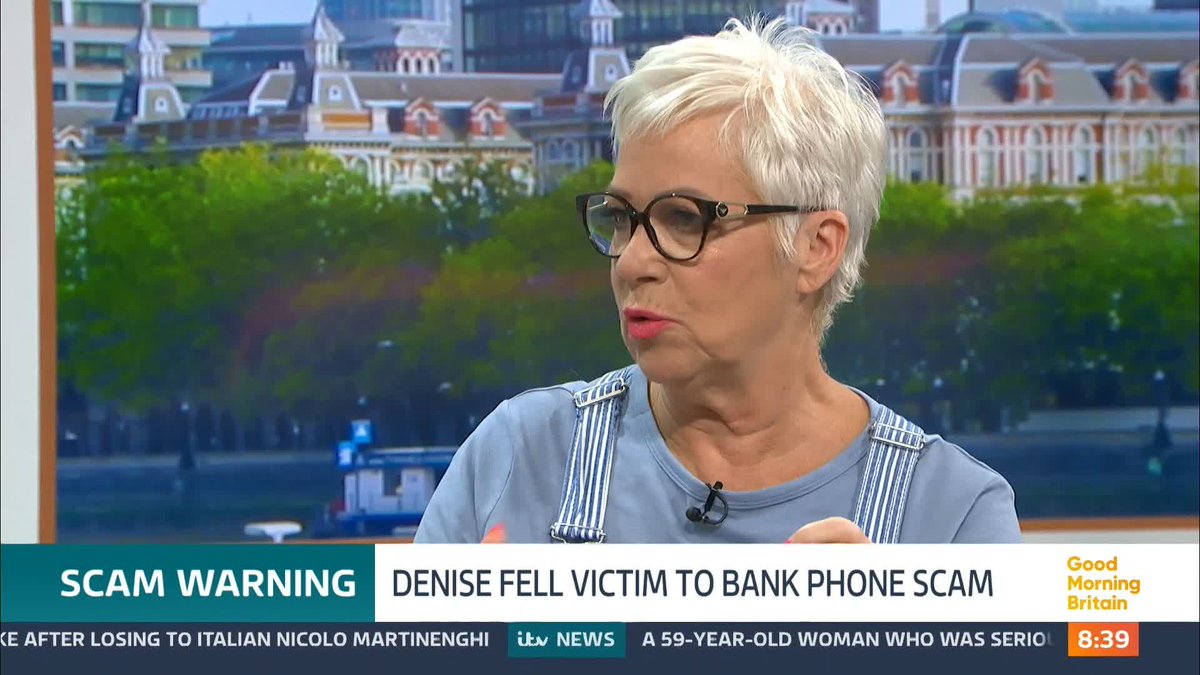 Denise Welch wants to shine a light on the rise of phone scams after falling victim herself after being targeted by fraudsters over the phone who convinced her of their legitimacy over several days which then led to her bank account being emptied.