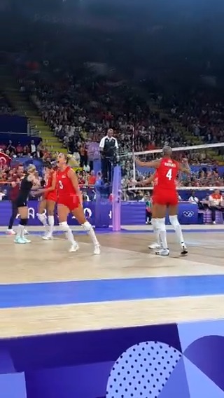 Çok iyi savunduk ve ralliyi Derya Cebecioğlu ile noktaladık! #TRTSporDijital