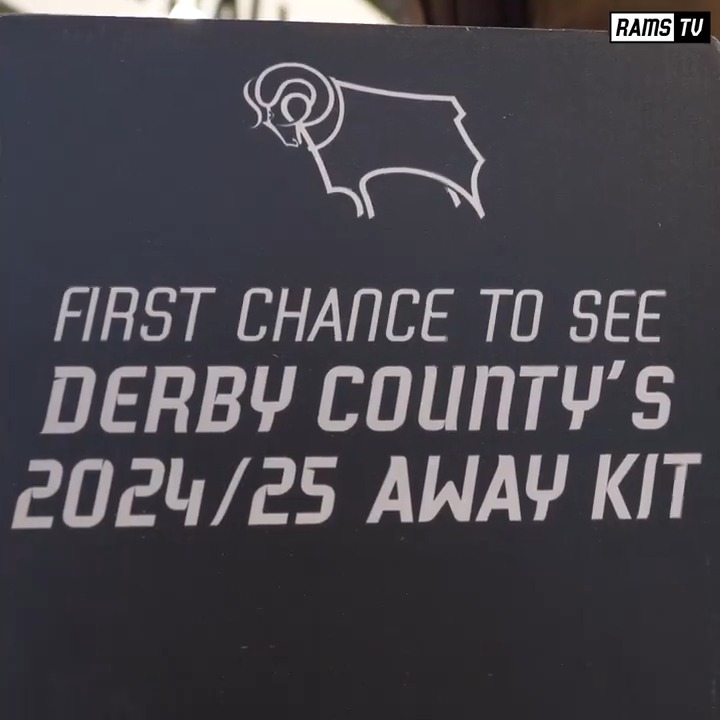 Derby County's 2024/25 away kit was unveiled on Sunday in The Daily Ram. 🗞️ Thank you to everyone who came to pick up a copy! 🤍 #DCFC