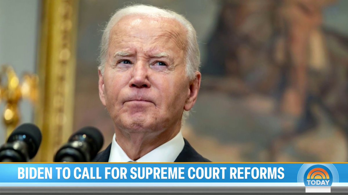 President Biden is set to call for an overhaul of the Supreme Court, including instituting term limits and making justices subject to ethics requirements.
