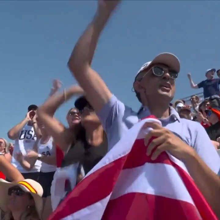 THAT WAS CRAZY. 🏑 Team USA field hockey robs Spain of a goal at one end, then goes down the other way and scores to take the lead. #ParisOlympics 📺 USA Network & Peacock