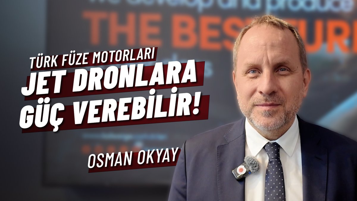 Hava Muharebelerinde Yeni Bir Devir Başlıyor: Türk Füze Motorları Jet Dronlara Güç Verebilir! — Kale Grubu Yönetim Kurulu Başkan Vekili Osman Okyay, Kale Arge tarafından geliştirilen turbojet füze motorlarıyla ilgili önemli açıklamalarda bulundu: