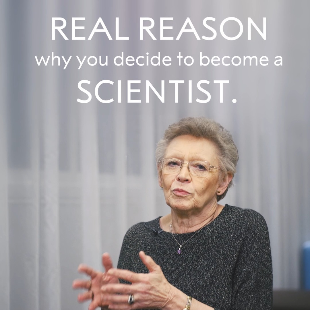 Why do you want to be a scientist? Françoise Barré-Sinoussi was awarded the 2008 medicine prize "for the discovery of human immunodeficiency virus (HIV)."
