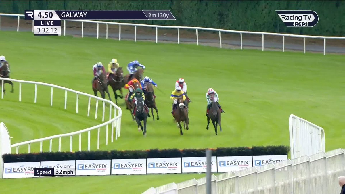 𝐅𝐞𝐮𝐝 and Danny Mullins land the opening race of the 2024 Galway Races Festival! 🫡 RichardO'BrienRacing's inmate is now two from two over hurdles and follows in the hoofprints of a certain Mystical Power, who won this 12 months ago ...