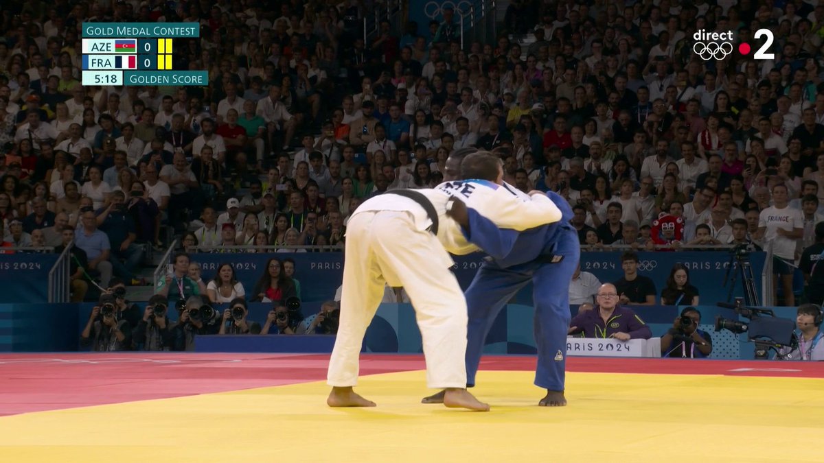 🥈🇫🇷 IL A ÉTÉ GRAND. L’ARGENT OLYMPIQUE POUR JOAN-BENJAMIN GABA après un combat TITANESQUE. VICE-CHAMPION OLYMPIQUE. (France 2) #Paris2024